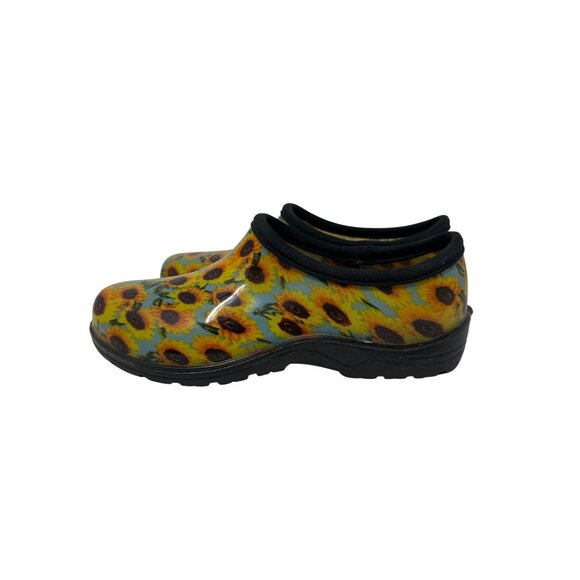 GroundWork Womens Slip-On Waterproof Garden Clogs With Black Soles Size 9M - Picture 3 of 10